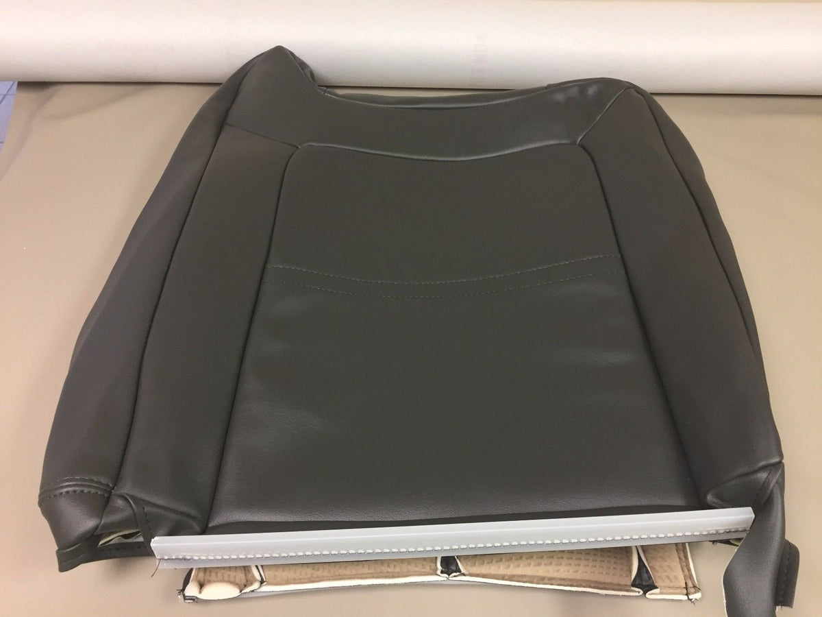 2003-2007 GMC Sierra Seat Cover in Dark Gray: Choose Leather or Vinyl
