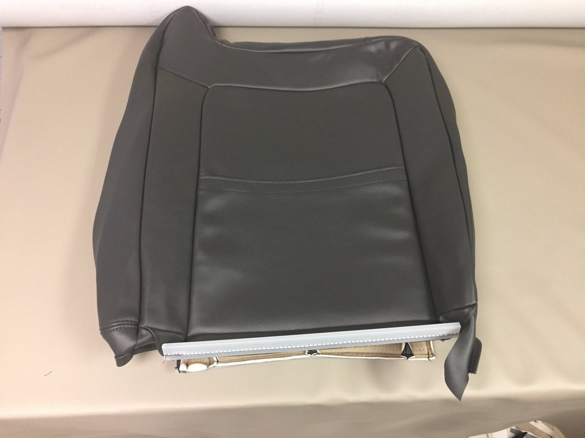 2003-2007 GMC Sierra Seat Cover in Dark Gray: Choose Leather or Vinyl
