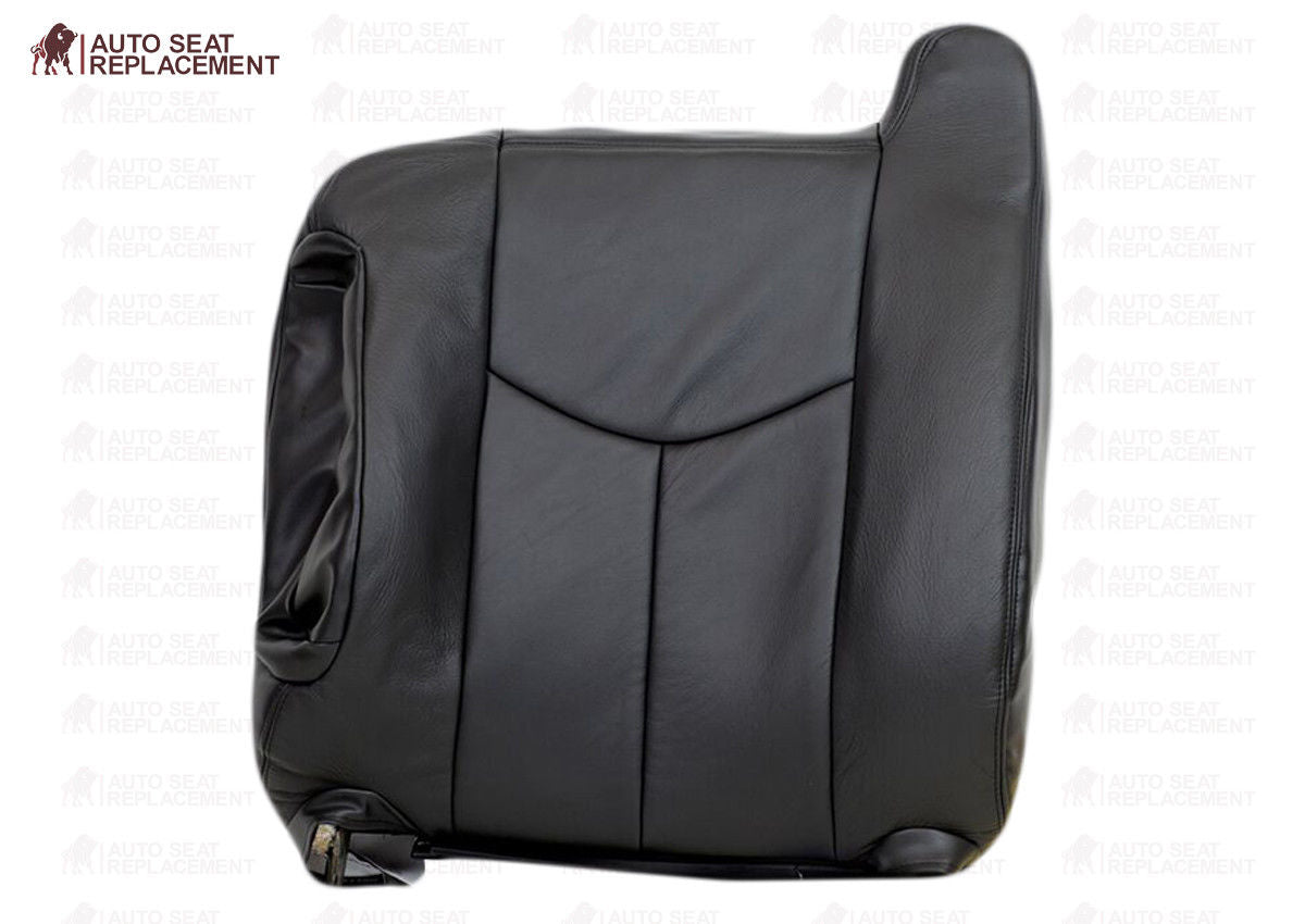 2003 2004 005 2006 Chevy Silverado Top-Lean back-Driver Seat Cover Dark Gray-692