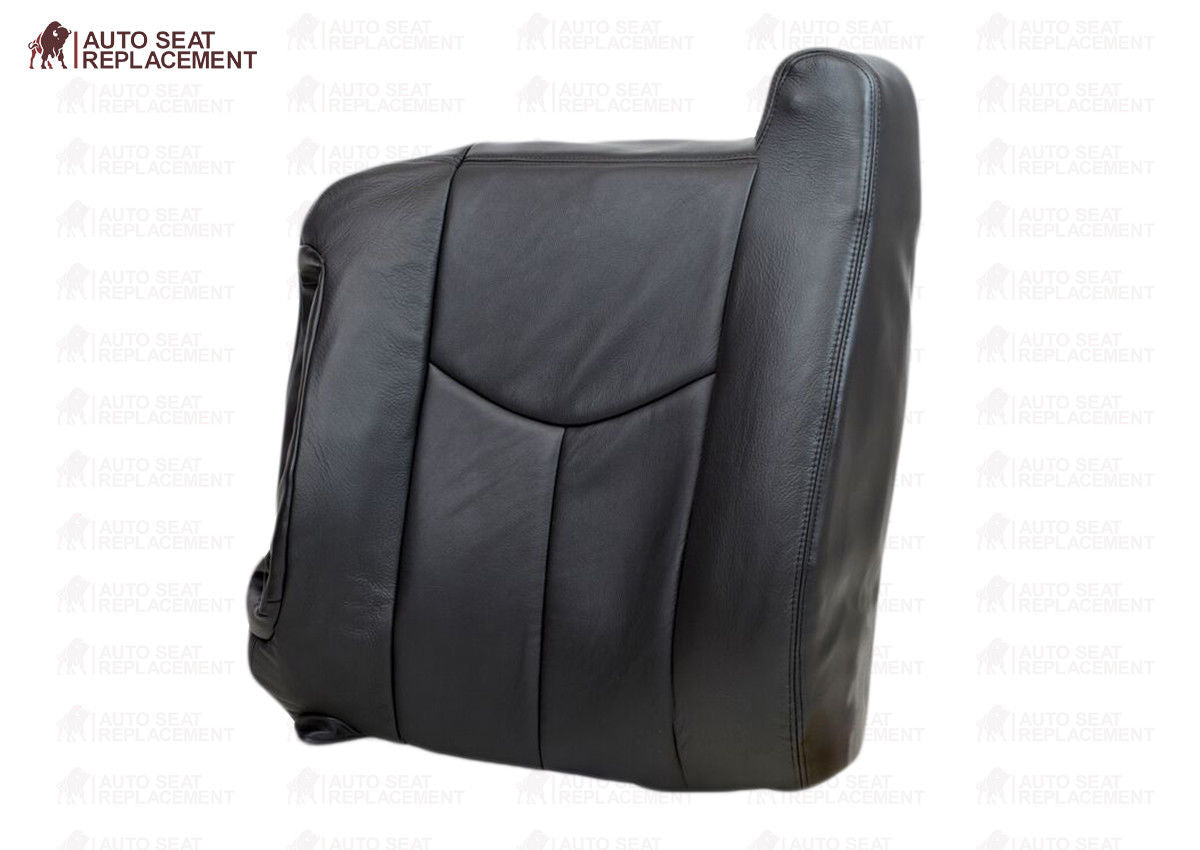 2003 2004 005 2006 Chevy Silverado Top-Lean back-Driver Seat Cover Dark Gray-692