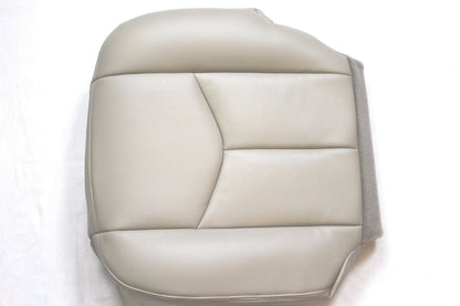 2003 2004 2005 2006 GMC Yukon XL SLT SLE Driver Seat Cover Light Shale Tan Vinyl