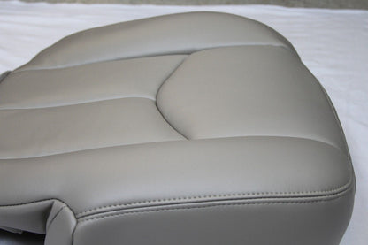 2003 2004 2005 2006 GMC Yukon Seat Cover Light Tan # 522 - Driver Bottom vinyl