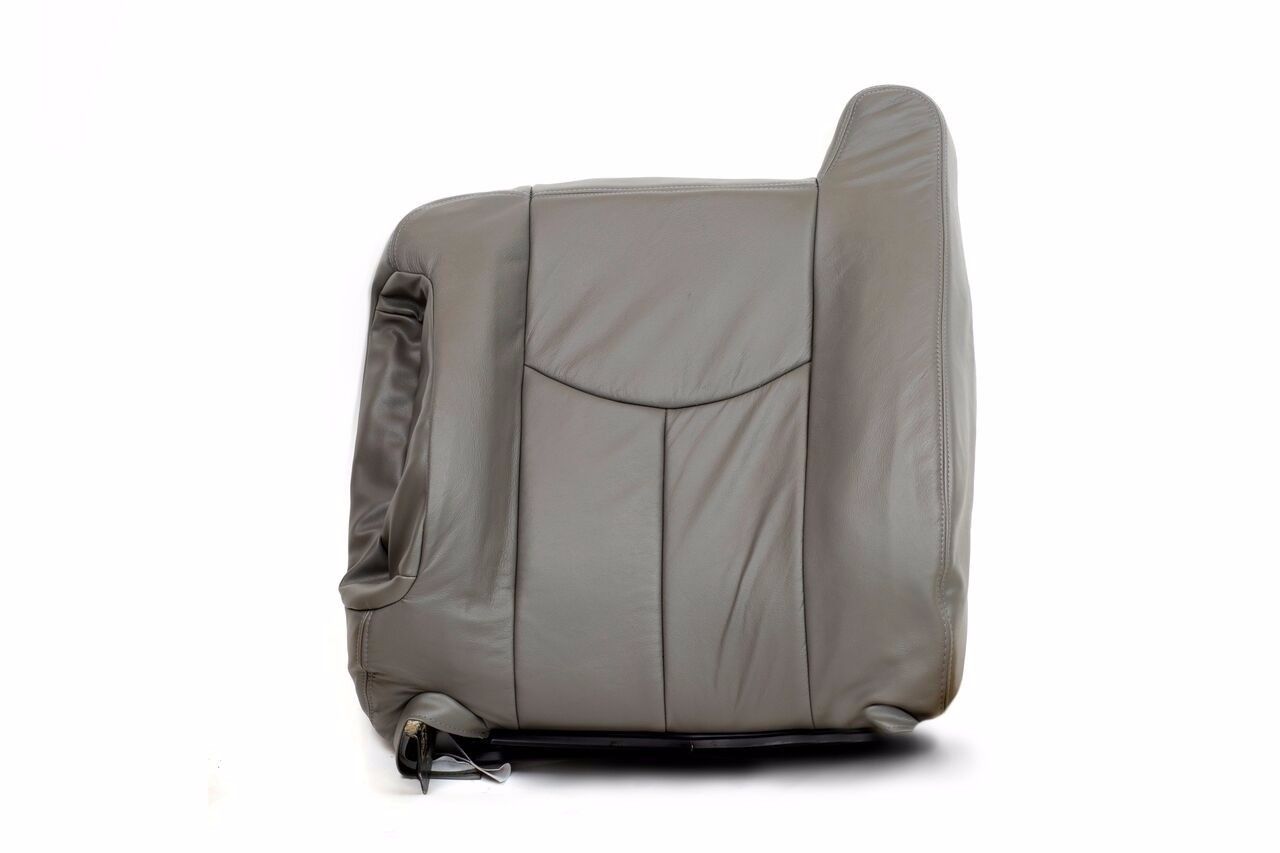2003 2004 2005 2006 GMC Sierra & GMC Yukon Driver Top Lean Back Seat Cover Gray