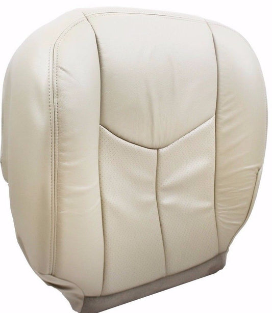 2006 2005 2004 -2003 Cadillac Escalade Driver Side Bottom Leather Seat Cover Tan