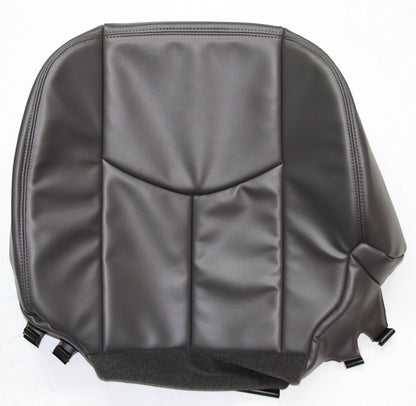 2003 2004 2005 2006 Chevy Silverado Duramax Bottom Leather Seat Cover Dark Gray