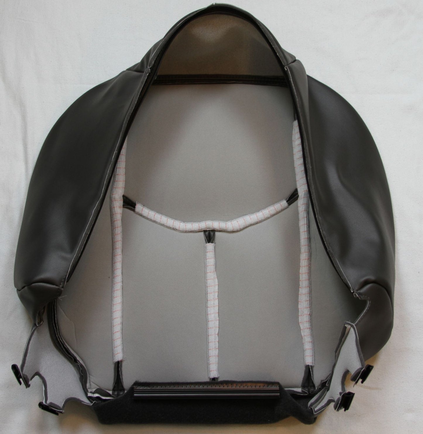 2003 2004 2005 2006 Chevy Silverado Duramax Bottom Leather Seat Cover Dark Gray