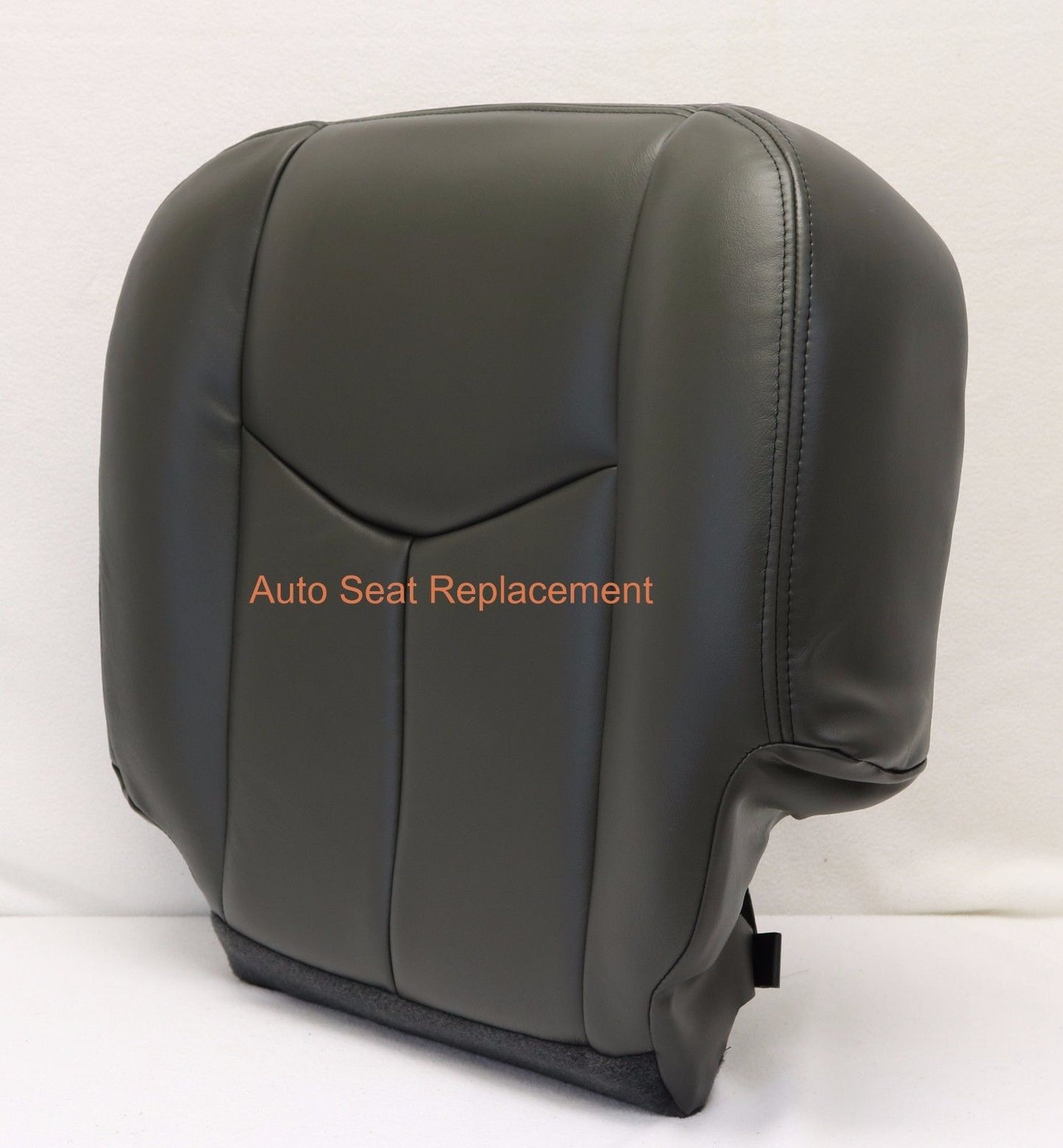2003 2004 2005 2006 Chevy Silverado Duramax Bottom Leather Seat Cover Dark Gray