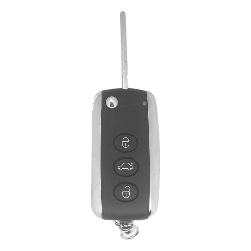 Bentley 4 Button Flip Key Remote 2002-2009 FCC: KR55WK45032 KEYLESS GO / PROX