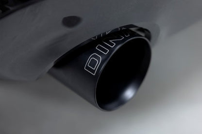 Dinan Valved Axle-Back Exhaust - 2019-2024 BMW 330i/430i Stainless Steel - Black Tips - G20/G22