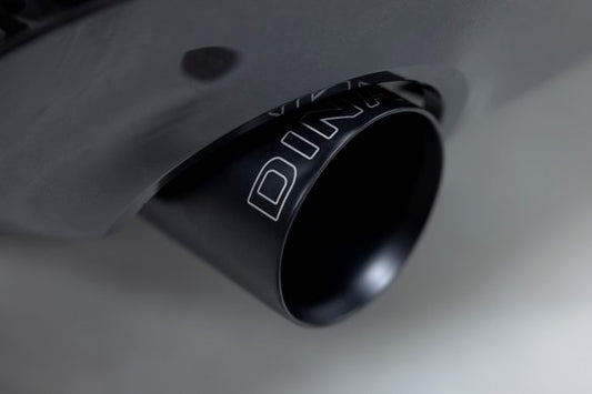 Dinan Valved Axle-Back Exhaust - 2019-2024 BMW 330i/430i Stainless Steel - Black Tips - G20/G22