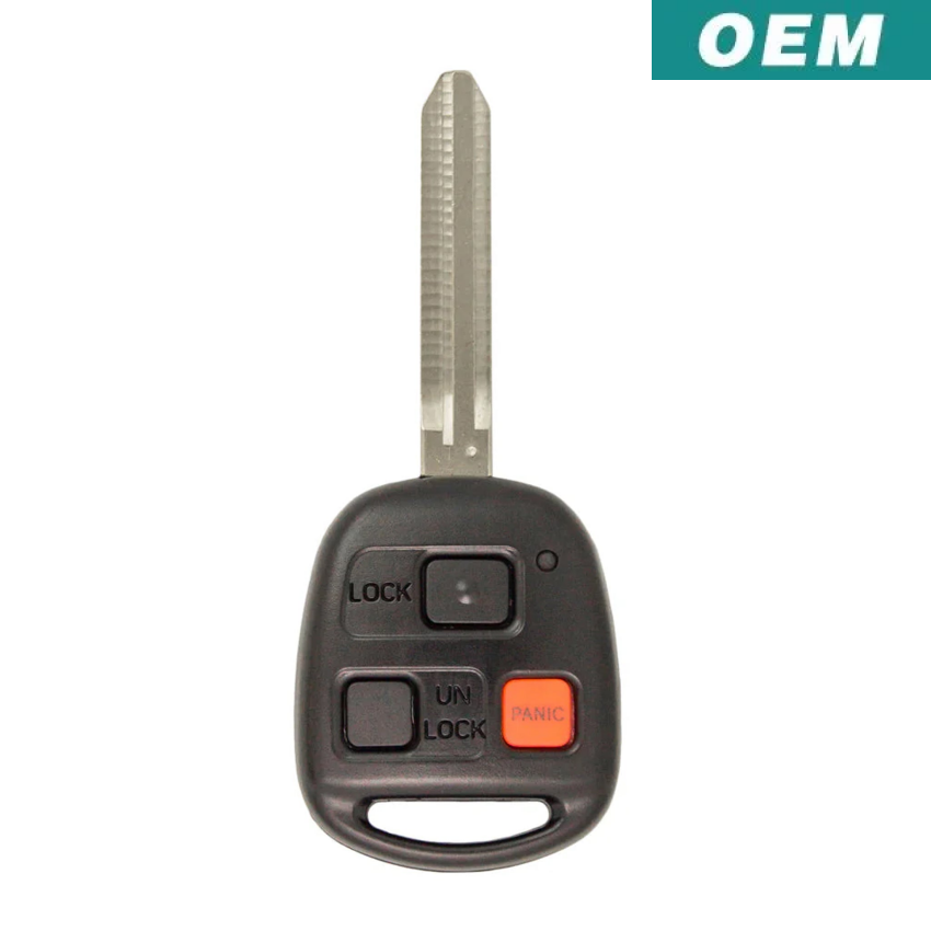 Toyota Land Cruiser 2002-2006 OEM 3 Button Remote Head Key HYQ1512V (ID67)