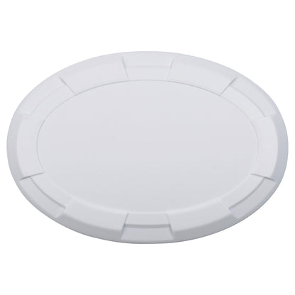 Steering Wheel Emblem Overlay (Select Toyota Models) - WHITE - BLANK