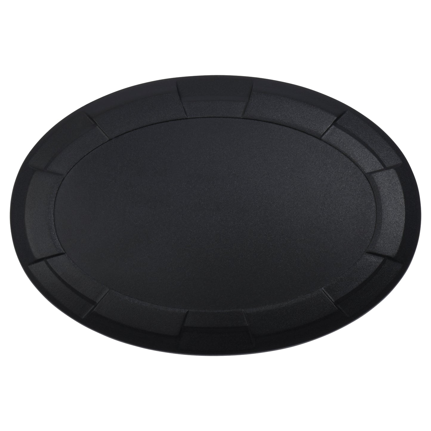 Steering Wheel Emblem Overlay (Select Toyota Models) - BLACK - BLANK