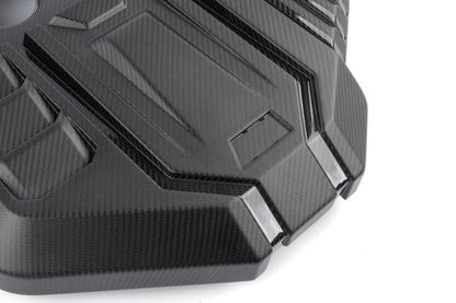 Dinan Matte Carbon Fiber Engine Cover - 2021-2025 BMW M2/M3/M4 Matte Carbon Fiber - G80/G82/G87