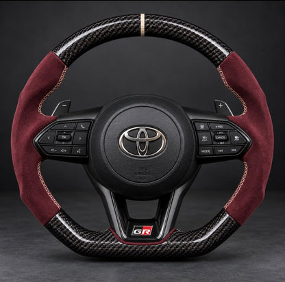 Redline Carbon Steering Wheel - Japanese & Korean