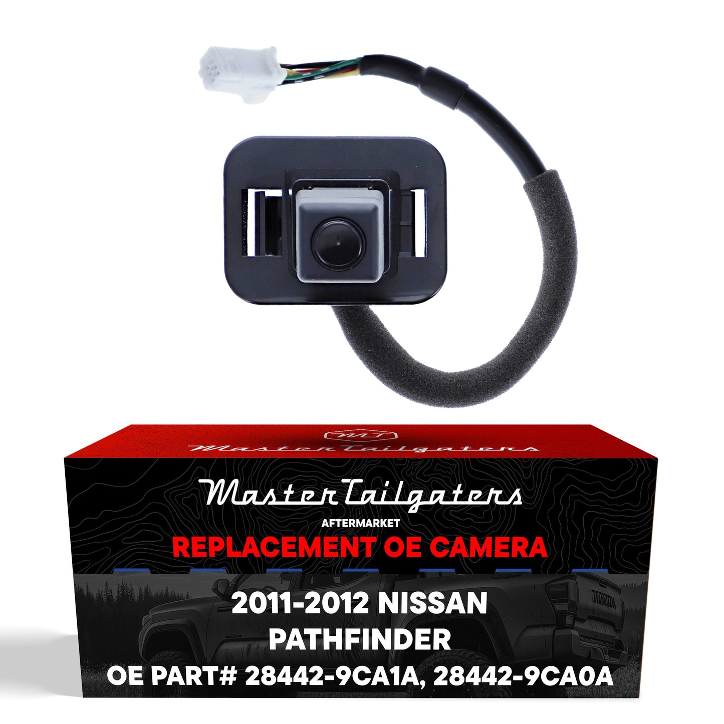 Nissan Pathfinder (2011-2012) OEM Replacement Backup Camera OE Part # 28442-9CA0A, 28442-9CA1A