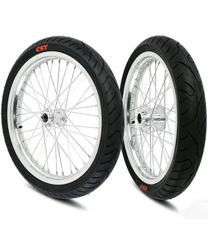 Surron light bee chrome wheel set