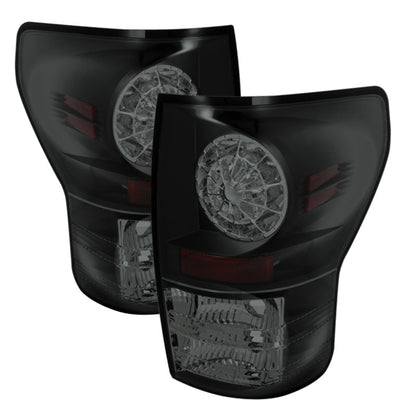 Spyder Toyota Tundra 07-13 LED Tail lights Black Smoke ALT-YD-TTU07-LED-BSM 5078254