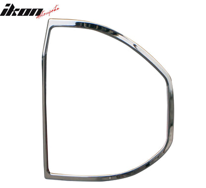 2004-2010 BMW X3 E83 Chrome ABS Tail Lights Frame Bezel Trim 4PCS