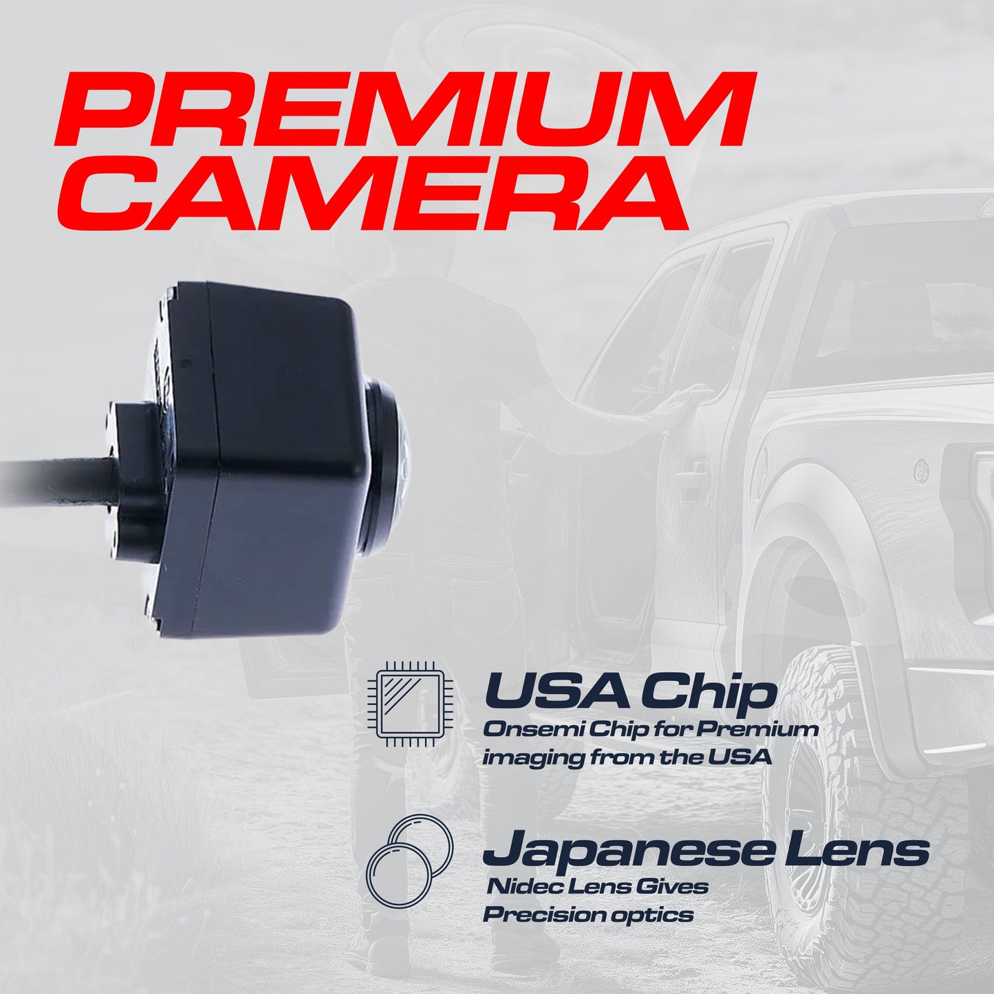 Nissan Pathfinder w/ AVM (2017-2020) OEM Replacement Backup Camera OE Part # 28442-9PJ0A, 28442-9PJ1A