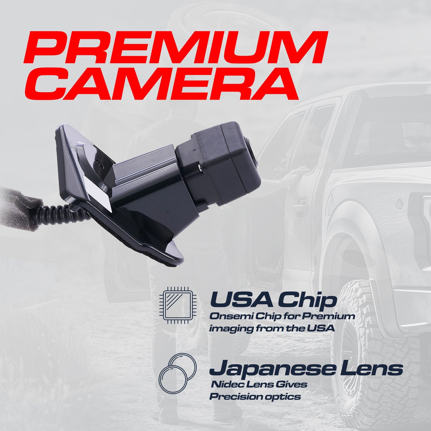Nissan Quest (2004-2010) OEM Replacement Backup Camera OE Part # 28442-ZM00A, 28442-ZM01A