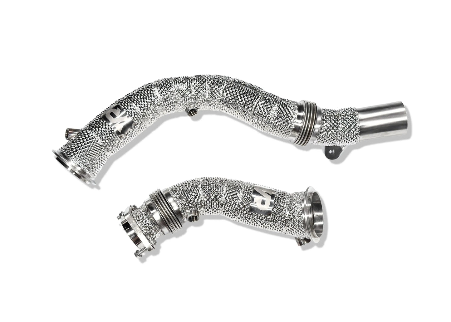 S55 Catless Downpipes with Heatshield for F8X M3 M4 & M2C