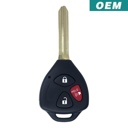 Toyota RAV4 2006-2013 OEM 3 Button Remote Head Key HYQ12BDC 4D-67