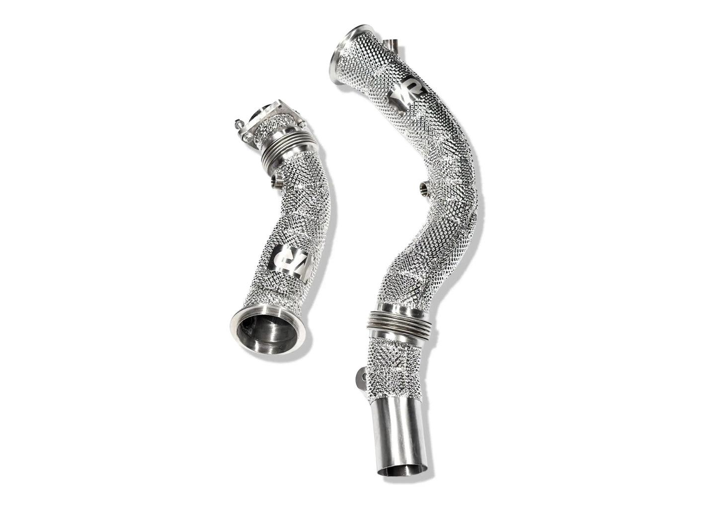 S55 Catless Downpipes with Heatshield for F8X M3 M4 & M2C
