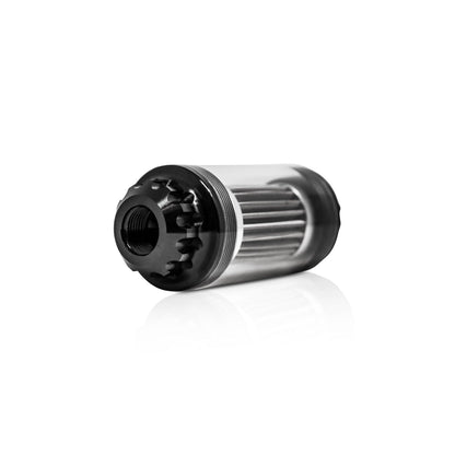 NGR Fuel Filter (Drag Edition) Clear, 40 Micron 200GPH, 8AN-10AN