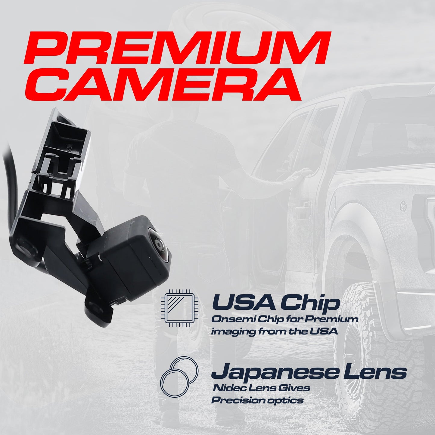 Nissan Rogue/Rogue Select Type 2 (2012-2015) OEM Replacement Backup Camera OE Part # 28442-1VX0A, 28442-1VX1A