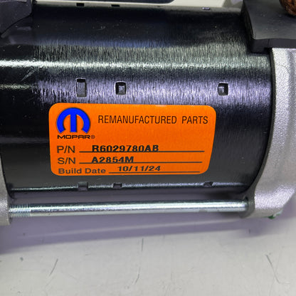 MOPAR Remanufactured Engine Starter for 2016-2019 Dodge/Jeep R6029780AB