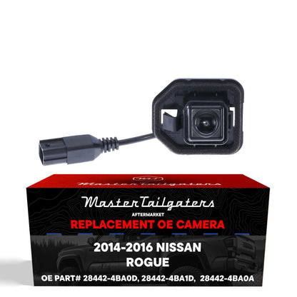 Nissan Rogue S Model (2014-2016) OEM Replacement Backup Camera OE Part # 28442-4BA0D, 28442-4BA1D,  28442-4BA0A