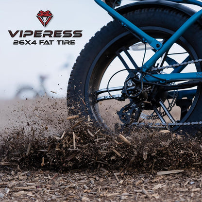 HEB Viperess Fat Tire SET of 2 Tires - 26" x 4" (Tubes Not Included)