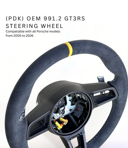 PDK Porsche 991.2 Steering Wheel in Yellow