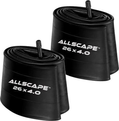 HEB ALLSCAPE® BUNDLE Fat Tires-  SET OF 26"x 4.0" (2) Tires, (2)Tubes, and an Electric Tire Inflator