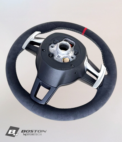 PDK Porsche 991.2 Steering Wheel in Red