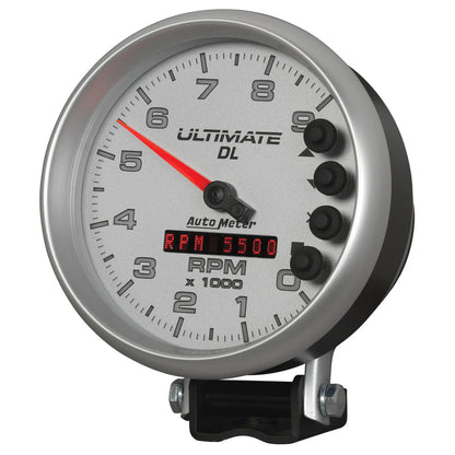 Autometer 5in Ultimate DL Tach 9000 RPM Silver ATM6894