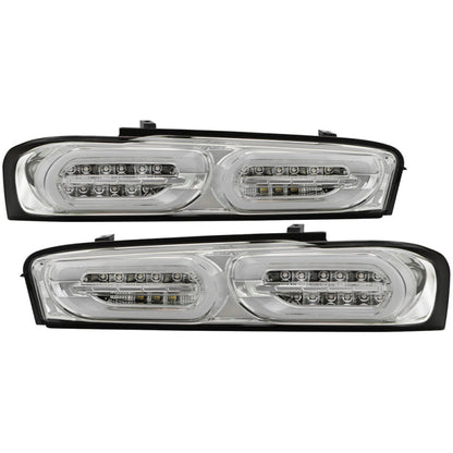 Spyder Chevy Camaro 16-18 (Do Not Fit Halogen Model) LED Tail Lights Chrome ALT-YD-CCAM16LED-SEQ-C 5087249