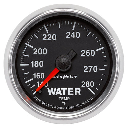 AutoMeter Gauge Water Temp 2-1/16in. 140-280 Deg. F Mechanical Gs 3831