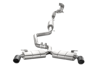 Akrapovic 13-17 Volkswagen Golf GTI (VII) Evolution Line w/ Cat (Titanium) w/ Carbon Tips S-VW/T/1