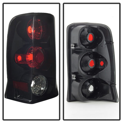 Spyder Cadillac Escalade 02-06 Euro Tail Lights Black Smoke ALT-YD-CE02-BSM 5084378