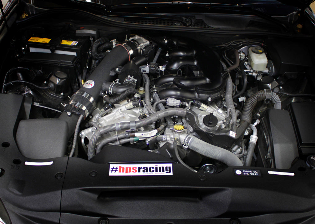 HPS Performance HPS Post MAF Air Intake Tube 2014-2025 Lexus IS350 3.5L V6 F Sport, 27-198