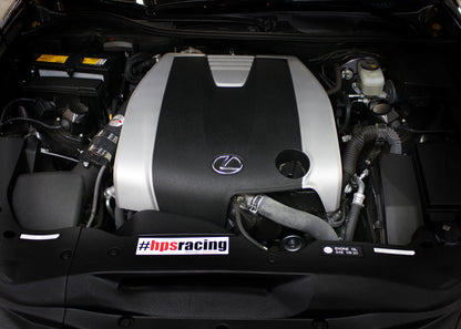 HPS Performance HPS Post MAF Air Intake Tube 2014-2025 Lexus IS350 3.5L V6 F Sport, 27-198