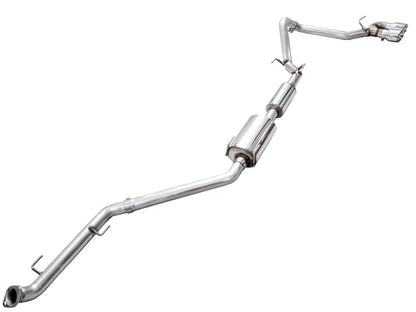AWE Tuning AWE Exhaust for 4th Gen Toyota Tacoma Dual Chrome Silver Tips 3015-32254