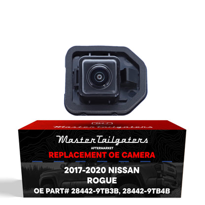 Nissan Rogue w/ AVM (2017-2020), Rogue Hybrid w/ AVM (2017-2019) OEM Replacement Backup Camera OE Part # 28442-9TB3B, 28442-9TB4B