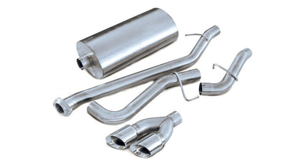 Corsa Performance 02-06 Chevrolet Suburban Z71 5.3L V8 Polished Sport Cat-Back Exhaust
