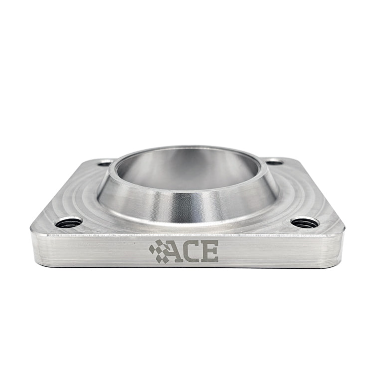 Transition Turbo Flange - Undivided T4 to Single 2.500" OD Tube - 304 Stainless