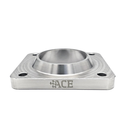 Transition Turbo Flange - Undivided T4 to Single 2.500" OD Tube - 304 Stainless
