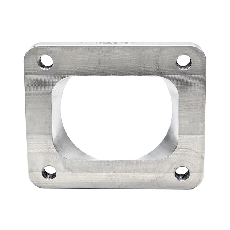 Transition Turbo Flange - Undivided T4 to Single 3.000" OD Tube - 304 Stainless