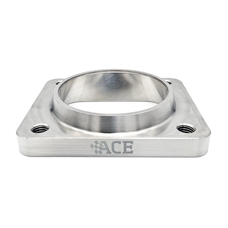 Transition Turbo Flange - Undivided T4 to Single 3.000" OD Tube - 304 Stainless
